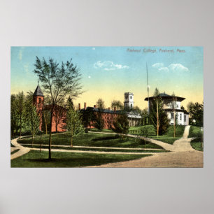 Affiches Amherst College Repro Vintage 1912