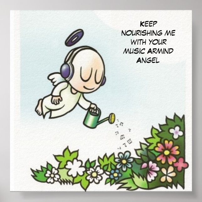 Affiches Aminer l'ange (Devant)