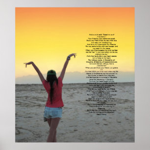 Affiches Amitié par Kahlil Gibran