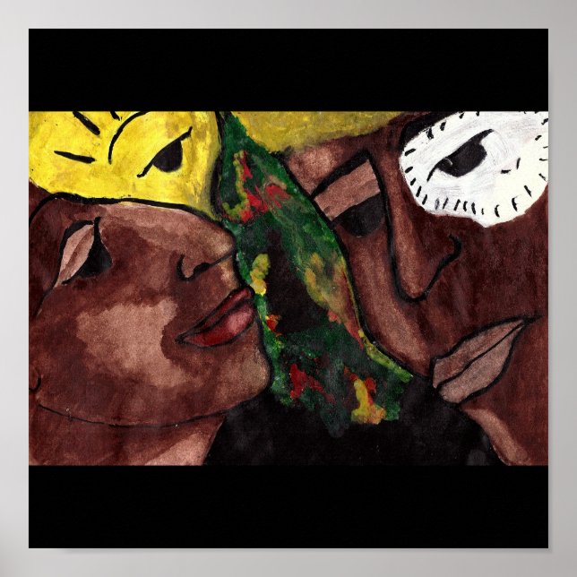 AFFICHES AMOUR AFRICAIN (Devant)