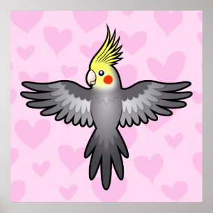 Affiches Amour de calopsitte