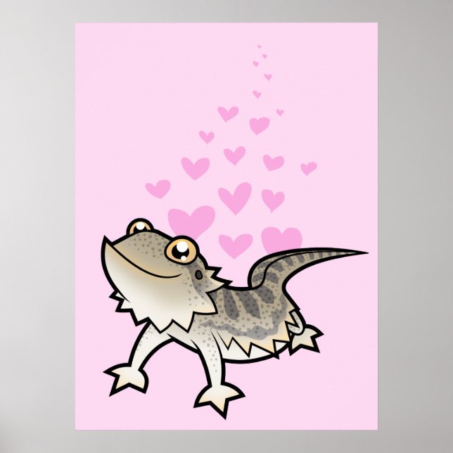 Affiches Amour de Dragon barbu / Dragon de Rankin (Devant)