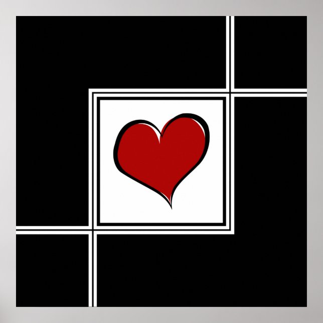 Affiches Amour design (Devant)