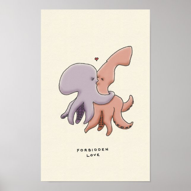 Affiches amour interdit (Devant)