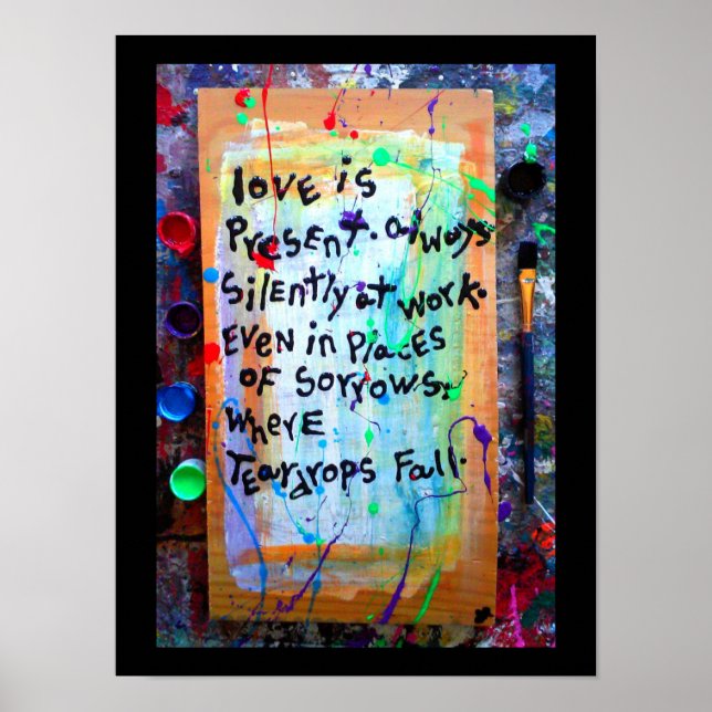 Affiches amour présent (Devant)