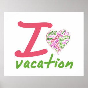 Affiches Amour vacances
