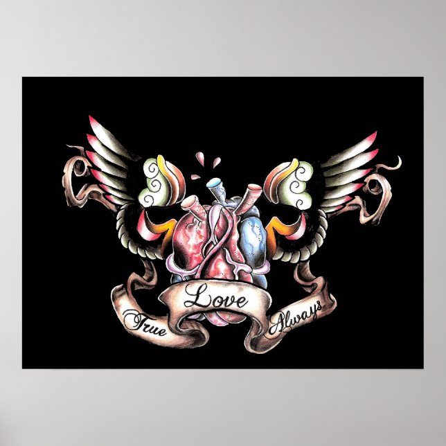 Affiches amour vrai toujours (Devant)