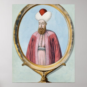 Affiches Amurath (Murad) I (1319-89), Sultan 1359-89, de