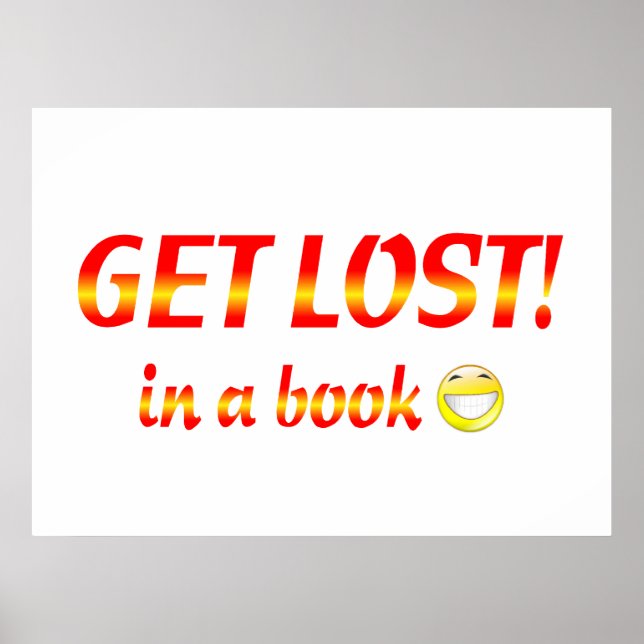 Affiches Amusant avec lecture - À partir de 11,80 $ (Devant)