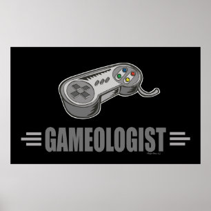 Affiches Amusant jeu vidéo