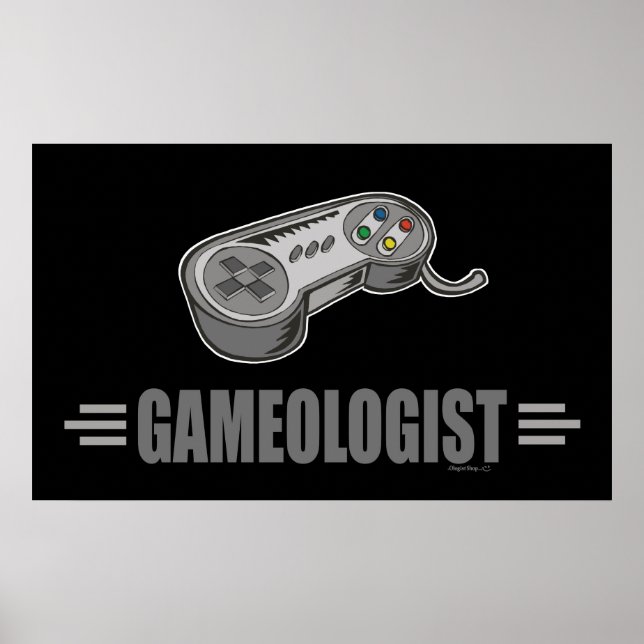 Affiches Amusant jeu vidéo (Devant)