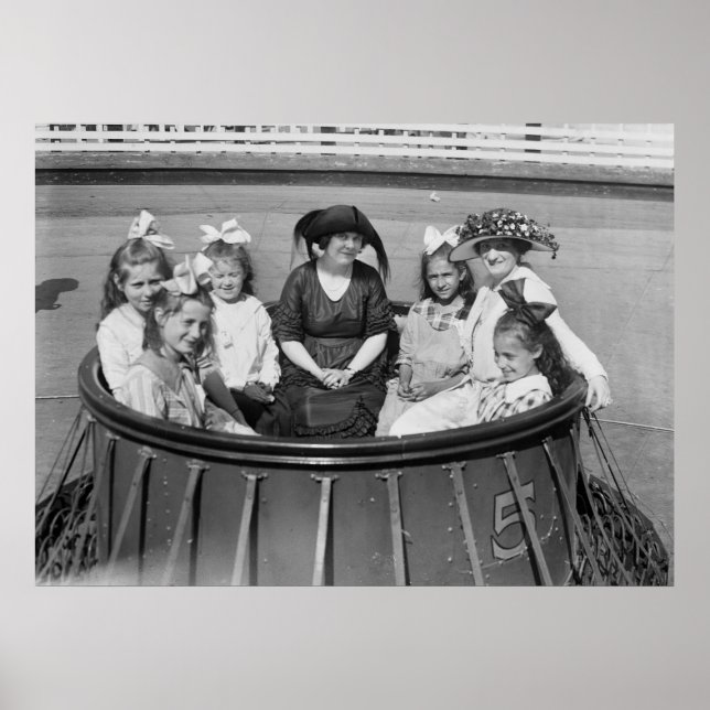 Affiches Amusement Park Ride, 1921 (Devant)