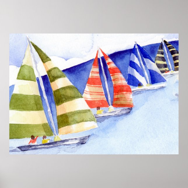 Affiches Amusez-vous avec les voiles (Devant)