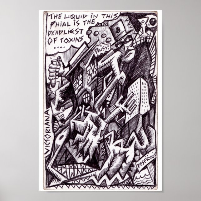 Affiches Anarchiste en grand par Brian Benson (Devant)