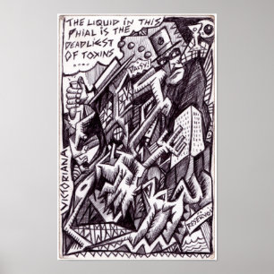 Affiches Anarchiste en liberté par Brian Benson