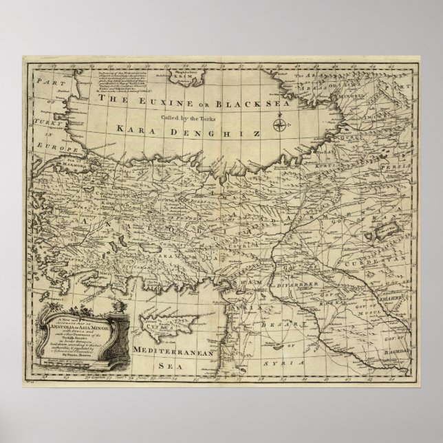 Affiches Anatolie, Syrie (Devant)