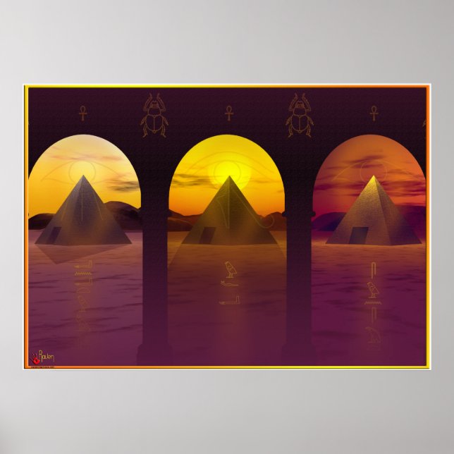 Affiches Anatomie d'un coucher de soleil (Devant)