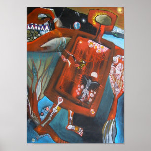 AFFICHES ANCIEN CHAMAN DE CROW