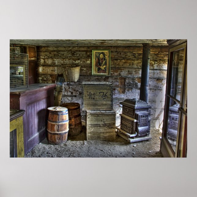 AFFICHES ANCIEN MAGASIN CHINOIS OCCIDENTAL (Devant)