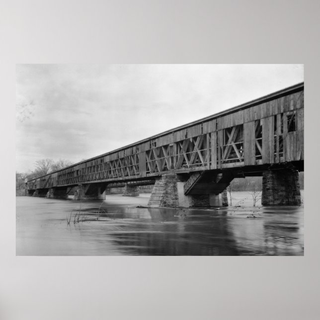 Affiches Ancien pont couvert (Devant)