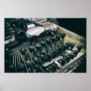 AFFICHES ANCIEN TYPEWRITER