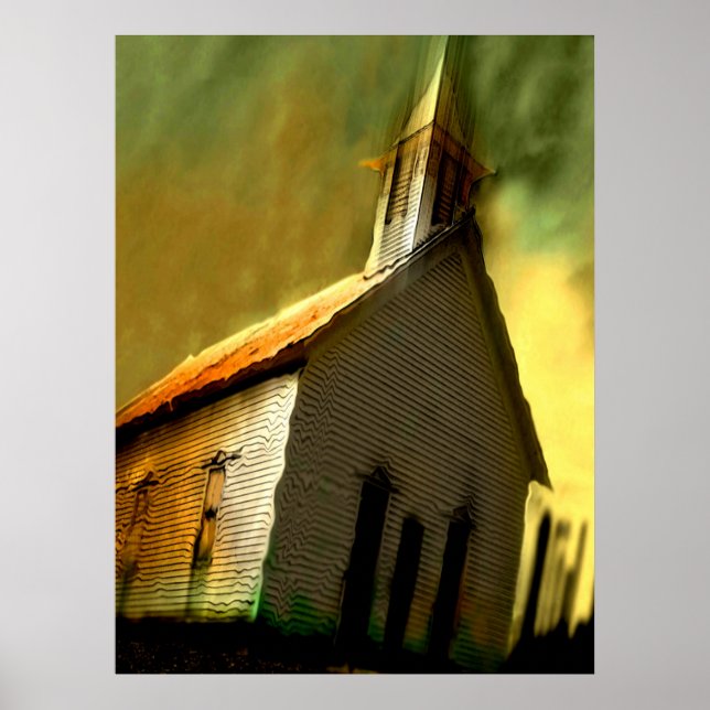 Affiches ancienne église - Customisée (Devant)