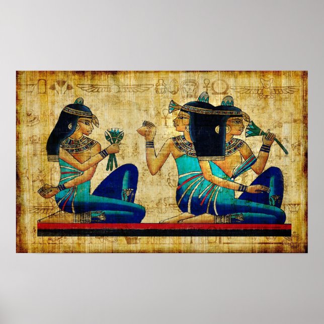Affiches Ancienne Egypte 6 toile (Devant)