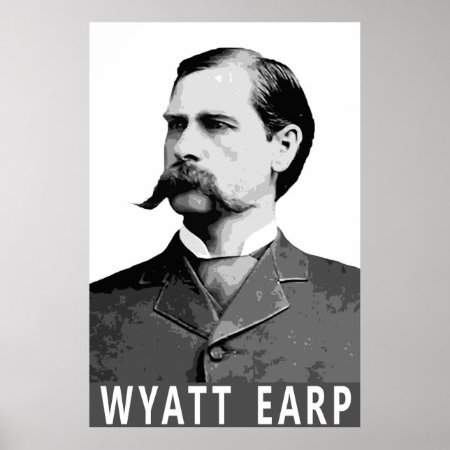 AFFICHES ANCIENNE LÉGENDE OCCIDENTALE WYATT EARP (Devant)