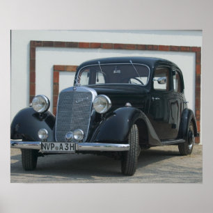 Affiches ancient mercedes 3
