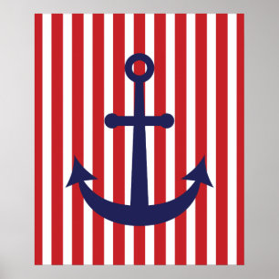 Affiches Ancre nautique