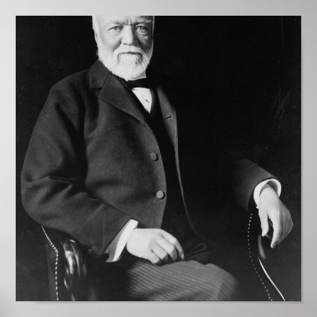 Affiches Andrew Carnegie Print (Devant)
