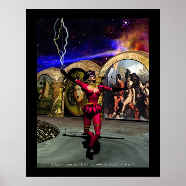 Affiches ANDROID BALLET, Science-fiction (Devant)