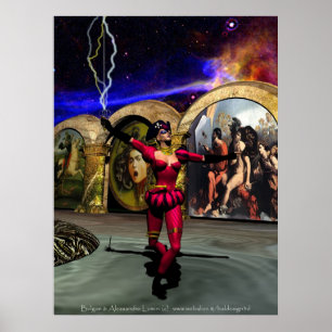 Affiches ANDROID BALLET, Science-fiction