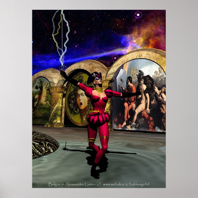 Affiches ANDROID BALLET, Science-fiction (Devant)