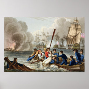 Affiches Anecdote à la bataille de Trafalgar