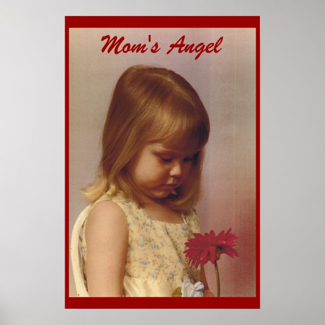Affiches ange de maman (Devant)