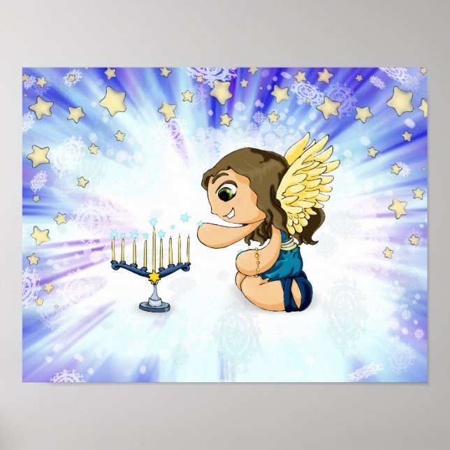 Affiches Ange de Menorah (Devant)