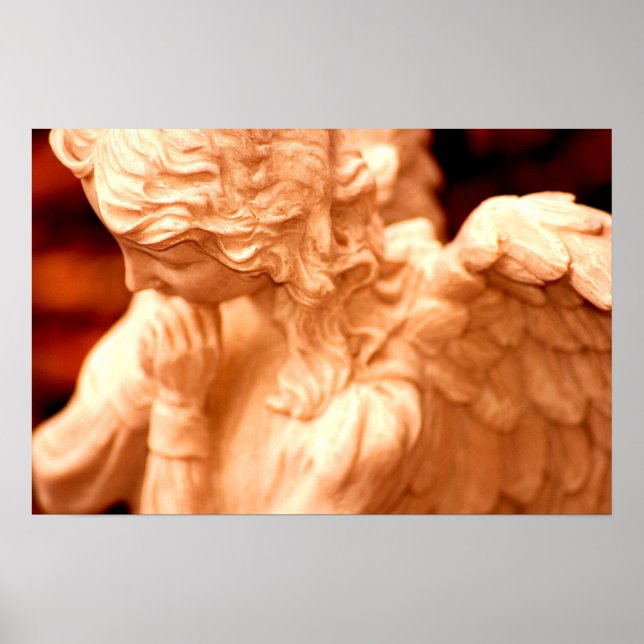 Affiches Ange de prière (Devant)