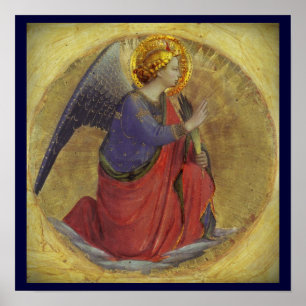 Affiches Ange en or