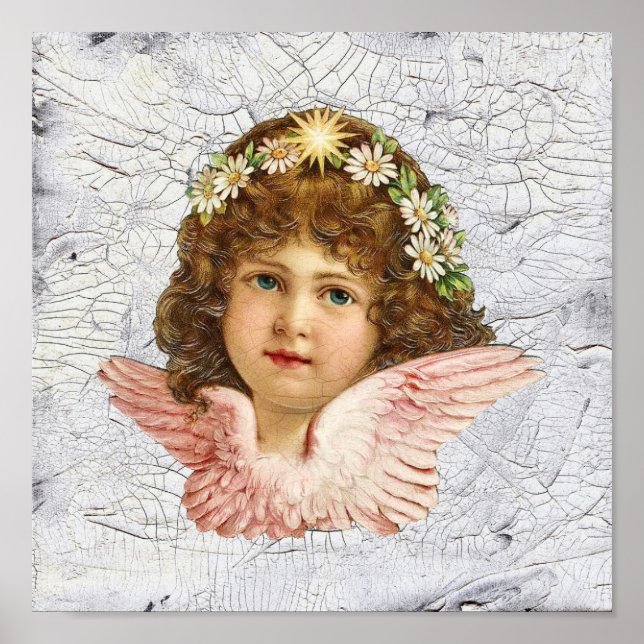 Affiches Ange fissuré (Devant)