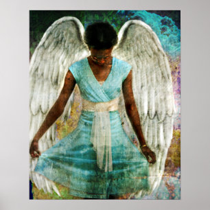 Affiches Ange humble