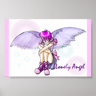 Affiches Ange isolé #1