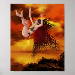 Affiches ange tombé