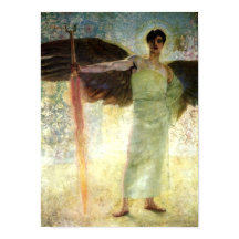 Angel avec l'épée flamboyante