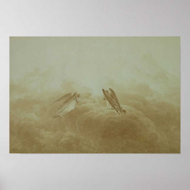 Affiches Angel dans la prière, c.1826-34 (Devant)