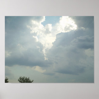 Affiches Angel dans les nuages