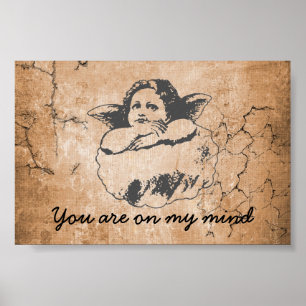 Affiches angel, tu es dans mon esprit les magasins chrétien