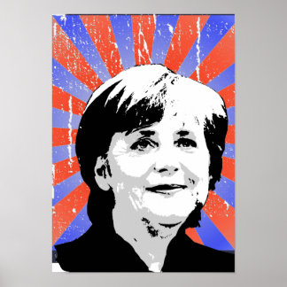 Affiches Angela Merkel