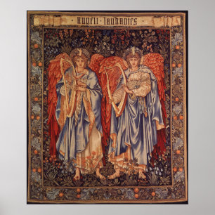 Affiches Angeli Laudantes par Sir Edward Coley Burne Jones