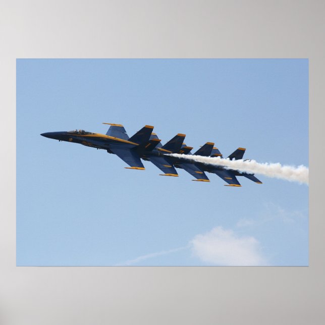 Affiches Angels bleus FA-18 (Devant)
